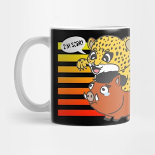 Funny Humor Sorry I'm Sorry Animals Funny Mug